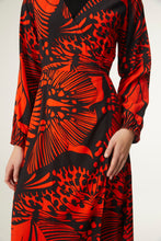 Load image into Gallery viewer, Butterfly Wrap Dress
